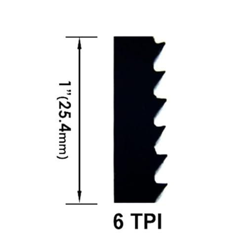 DOODNER 2PCS 1790mm Band Sawblade, 6 TPI X 70 1/2 Inch Compact Band Saw Blade, Bandsaw Blade For HBS261 921400 10-305 10-3061 2 DOODNER 2PCS 1790mm Band Sawblade, 6 TPI X 70 1/2 Inch Compact Band Saw Blade, Bandsaw Blade For HBS261 921400 10-305 10-3061 - Image 2