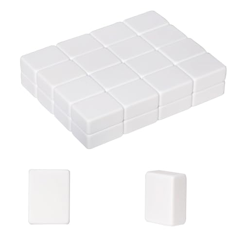 Set de 32 piezas en blanco para Mahjong estándar 1.2"