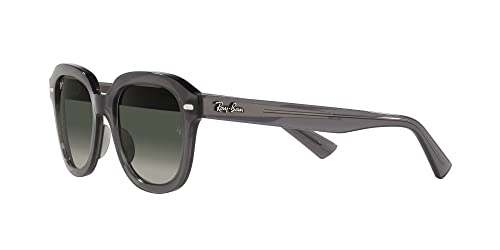 Image of Ray-Ban Unisex Sunglasses Opal Dark Grey Frame, Grey Lenses, 51MM