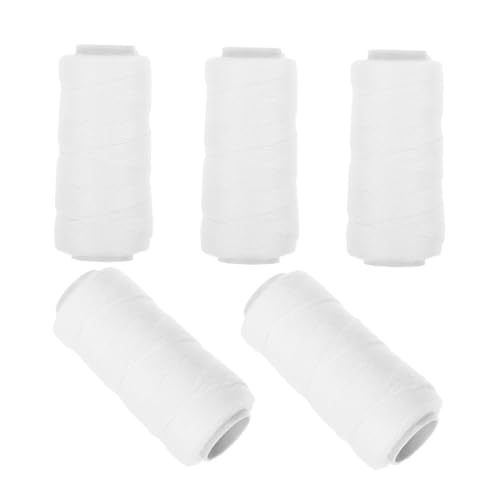 Beatifufu 5 Rolls Threading Thread for Eyebrow Hair Remover Face Threading Tool Soft Facial Hair Removal Thread