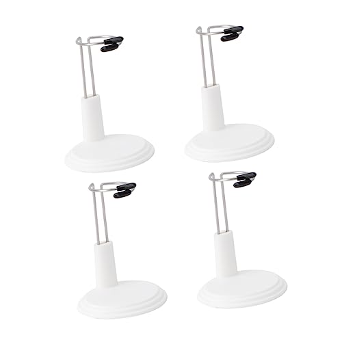 ibasenice 8 Piezas Muñecas Negras Mini Vestidos Modelo De Maniquí De Pie Soporte De Exhibición De...