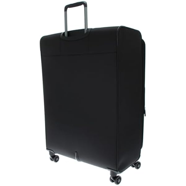 Тележка Mandarina Duck Zephyr XL EXP, черная, 52 см (Д) x 31,5 см (Ш) x 83 см (В), чемодан XL espandibile in tessuto morbido ad effetto 3D