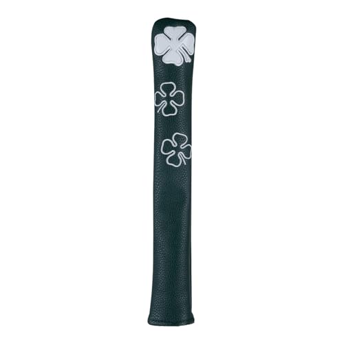 YueShengYCHUANG Golf Alignment Stick Cover for Training Sticks with Plush Lining and Portable Design, Deep Green