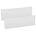 Produktbild kwmobile 2X Auto Türkantenschutz Wandschutz - 40x12x1,5cm - Autotür Schutz Garage Set selbstklebend - Garagenwand Türkantenschoner in Grau