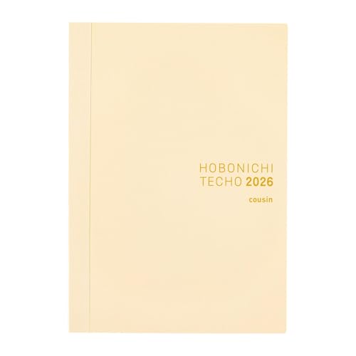 Hobonichi Techo 2026 Cousin Book – A5, English, Daily, Weekly, Jan Start, Mon Start, Planner Hobonichi Techo 2026 Cousin Book – A5, English, Daily, Weekly, Jan Start, Mon Start, Planner