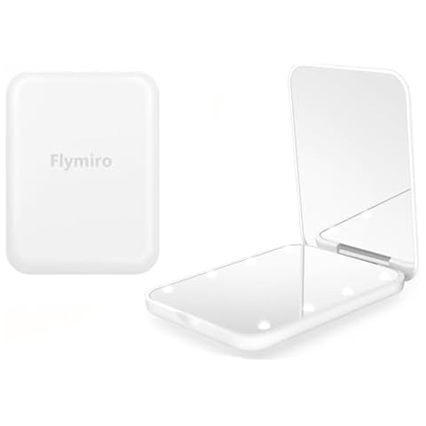 Flymiro LED Travel Makeup Mirror Cover