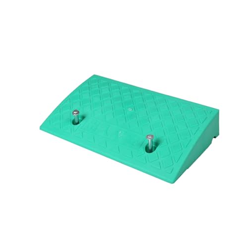 Tapete de PVC grueso y resistente al desgaste, tapete para umbral, antideslizante y absorbente de impactos, verde (50 x 27 x 13 cm) miniatura 1