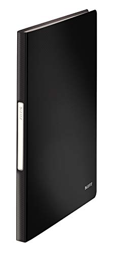 Leitz 45651095 Solid Sichtbuch PP A4 Schwarz 40 Hüllen