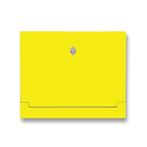 Image of MightySkins Skin Compatible with Alienware X14 R2 (2023) Full Wrap Kit - Solid Yellow | Protective, Durable, and Unique Vinyl Decal wrap Cover | Easy to Apply & Change Styles | Made in The USA