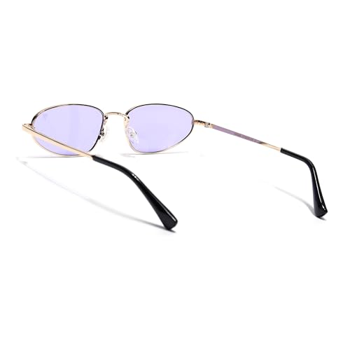 Image of Voyage UV Protected Oval Sunglasses for Men & Women