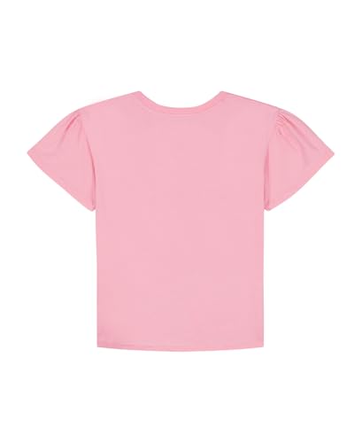 Image of Lucky Brand Girl's Short Sleeve Graphic T-Shirt, Tagless Cotton Tee with Fun Designs