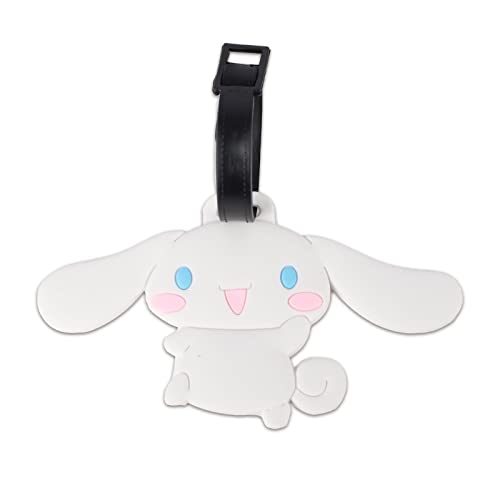 Anime Luggage Tag - Kawaii Luggage Tags for Travel Women Man,Funny Kids Backpack Suitcase Tag Cute Clear,Name ID Identifier Durable for Travel Lovers (Dog)