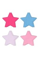 NS Novelties Pretty Pasties Star III Assorted 4 Pair Multicolor One Size