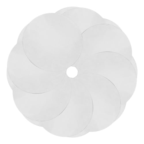 KICHOUSE 100pcs Qualitative Filter Papers Round Lab Filter Paper for Laboratory