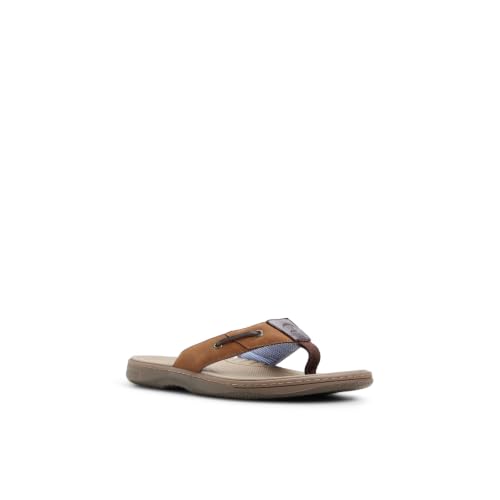 Image of Sperry Men's Baitfish Leather Flip Flop Sandal