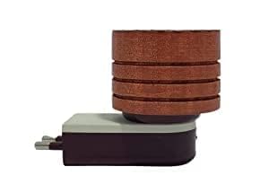 MIXOSA Elegant Wooden Kapoor Dani for Home Temple Aromatic Camphor Burner Decorative Wooden Kapoor Dani with Intricate Carvings Religious Vintage Style Wooden Kapoor Dani Eco-Friendly Camphor