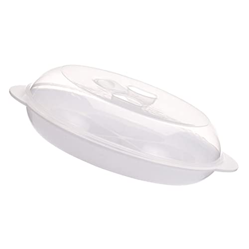 OFFSCH Microwave Cooker Mold Multi-purpose Convenient Steamer for Lightweight and Easy to Safe Material Japanese Style Design