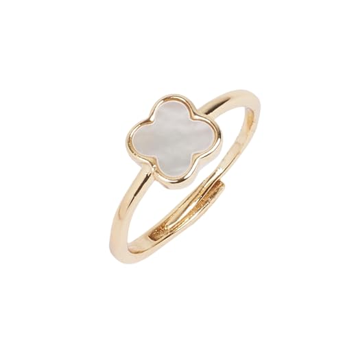 Image of SALTY Anti Tarnish Finger Ring for Women | Adjustable Fancy Jewellery Design | Fashion Accessories for Girls | Minimal Jewelry | Gift for Diwali, Christmas, Marriage, Birthday