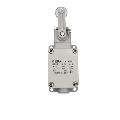 LX19-111 Stroke Rocker Limit Switch Self Return Reset Momentary 5A IP62 1Pcs(LX19-121)