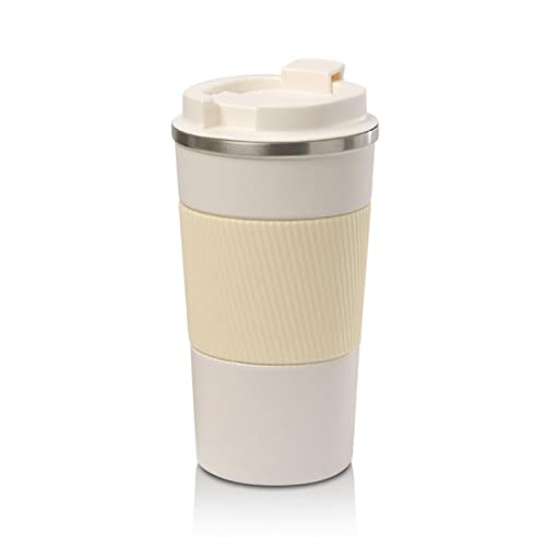 XKUN Taza de Viaje Taza De Café Tazas Portátil Taza De Viaje Taza Térmica Termos Tazas De Té Tazas De Agua Botella De… - Imagen 3
