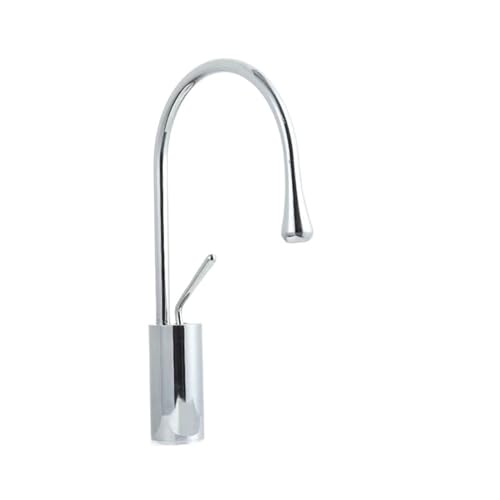 Grifo de cocina de alta gama con estética bicolor para fregadero de mesa