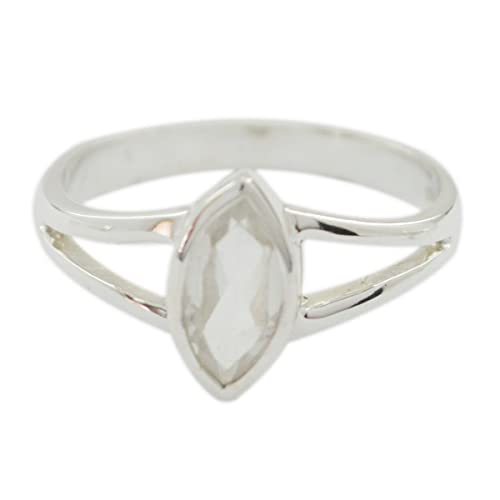 Bagues en pierres précieuses pour filles et garçons en argent véritable