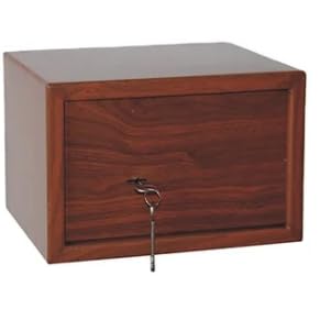 Maxsera Safe Locker Box | Safety locker | Key Locker | Mild Steel Security Money Box | Manual Key Locking System |Safe Lockers for Home,Office,Hotel -(25 * 35 * 25) CM