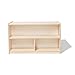 Lovevery, The Montessori Playshelf, 2-in-1 Storage Shelf Makes Toy Rotation and Storage Simple, 100% Birchwood Design