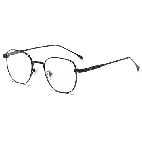 Lunettes de soleil polygone protection UV400 verres ombre monture métal rétro
