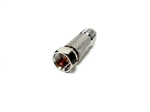 Adaptador RF Coaxial TNC Hembra a F Macho 1 unidad miniatura 2
