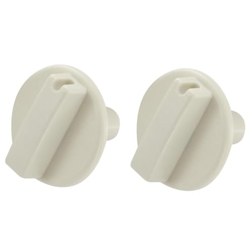 Kquepo Bouton de Commande de Température Du Chauffage Mural Bouton de Commande 63818002 2 Pc