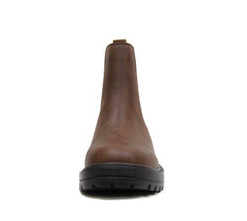 Image of Soda Pilot ~ Women Lug Sole Low Heel Chelsea Fashion Ankle Bootie w /Double Elastic Gore