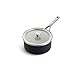 KitchenAid Stalowy rdzeń emaliowany 18 cm / 2 litry rondel, czarny matowy