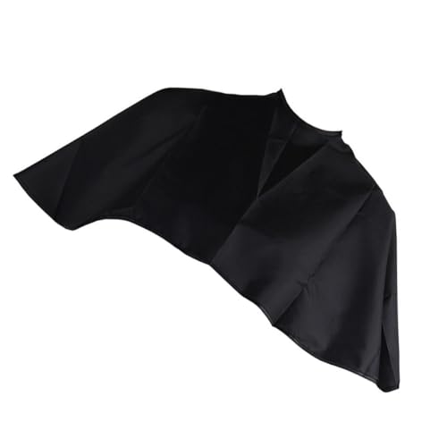 Capa Profesional para Corte de Cabello Negra Impermeable miniatura 1