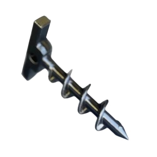 Zubehors Camping Zelt Heringe - Aluminium Bodenheringe Mit Extra Festigkeit Für Campingzelt Pavillon Gewächshaus - Gewindeheringe Für Sand Garten Spielplatz Markise Planen Rasen Wanderausrüstung