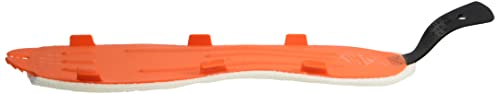 Korkers Omnitrax V3.0 Felt Fishing Shoe Sole, 12, White/Orange #TOP1
