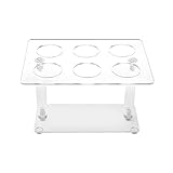 Este soporte para conos de helado se puede reutilizar. Es muy brillante y fácil de limpiar. Simplemente utiliza un paño suave sumergido en agua o detergente para limpiarlo. Ten cuidado de no limpiarlo con agua sobrecalentada o un paño áspero.