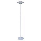 ORE International 3030WH Halogen Torchiere, White