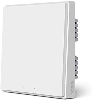 Dewanxin For Xiaomi Aqara Wall Switch, Aqara Smart Wall Switch, Wall Light, WiFi Touch Switch, Remote Switch via Android iOS App