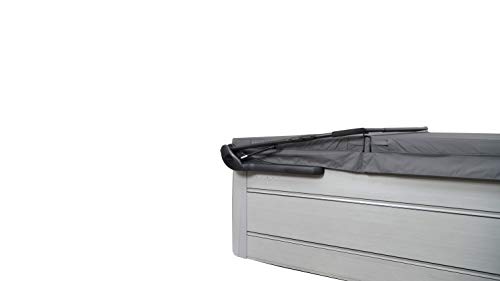 The Cover Guy - Hydraulic Assisted Hot Tub Cover Lifter - Opens Easily with One Hand - Spa Cover Lift - Strong & Compact - Improve Your Hot Tub Experience - Fits up to 96x96 Inch