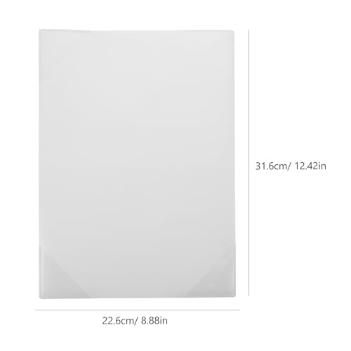 HYTROVE 透明クリアファイル マグネット付きファイルフォルダー 巡検記録書類保護用 多用途書類収納ポケット 工場 事務所 倉庫対応