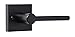 Weslock Brady Lever (Dummy, Matte Black)