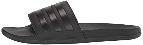 Adidas Unisex Adult Adilette Comfort Slide Sandal, Core Black/Core Black/Core Black, 11 Women 10 Men Us #TOP7