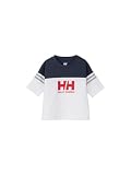 [ヘリーハンセン] キッズTシャツ K H/S Football Tee クリアホワイト/オーシャンネイビー 140