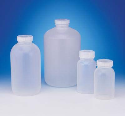 Bel-Art F10916-0000 Wide-Mouth Mason Jar, 149 mm Outside Diameter, 286 mm Height, Polypropylene (Pack of 6)