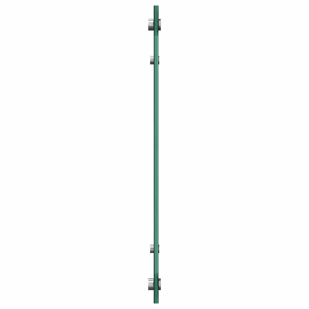 Generisch Küchenrückwand 2 pcs Schwarz 80 x 50 cm Gehärtetes Glas,Heim Garten,Küche Esszimmer,Küchenhelfer -utensilien-3415546