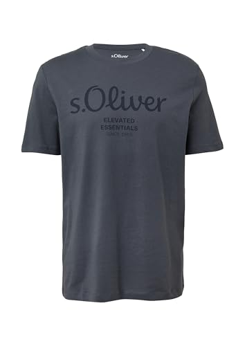 s.Oliver Baumwoll-T-Shirt mit Logo-Print – Ansicht 4