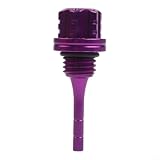 Leichter Ölpeilstab Aluminium Legierung Direktmontage(Purple)