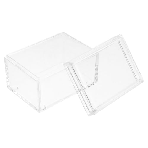 Veemoon Soporte Organizador de Bolsitas de Té y Sobres de Azúcar Acrílico 105X7X7 CM Caja para Oficina y Café Superficie Lisa Fácil de Limpiar Reutilizable