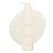 DIME Beauty Glaze Body Oil - Fast-Absorbing Non-Greasy Dry Body Oil with Argan, Jojoba and Rosehip Oil for All Over Body Glow, Hydrating Skin Oil, Vegan, Cruelty-Free, 4 oz / 120 ml